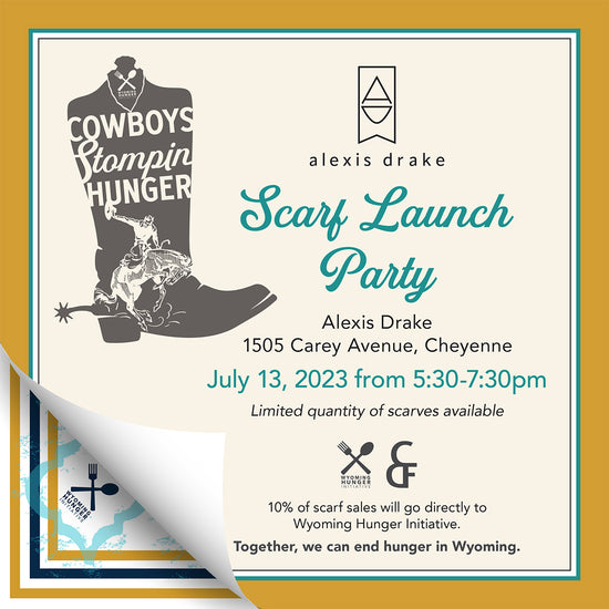 Wyoming Hunger Initiative Scarf Launch