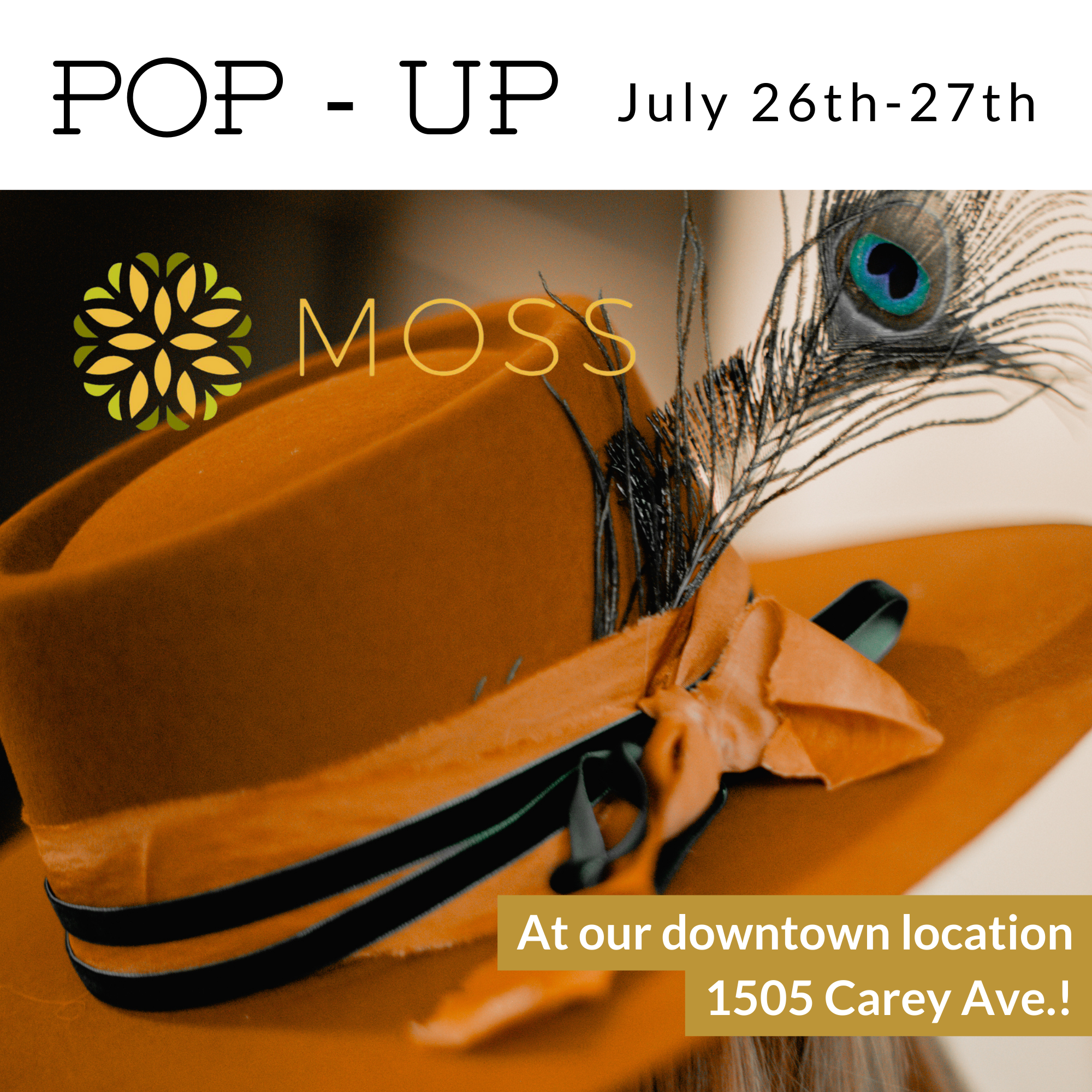 CFD POP-UP | July 26th-27th