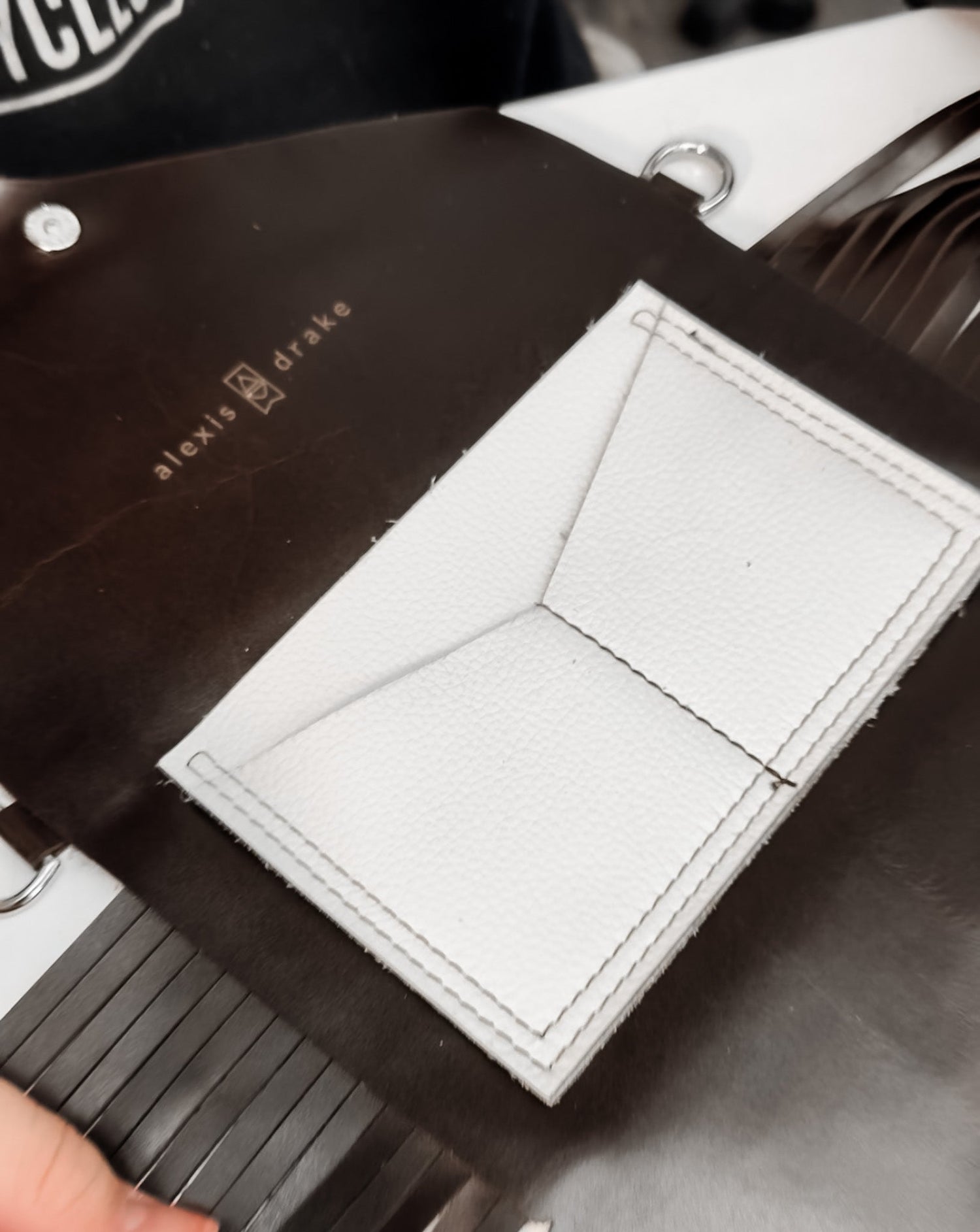 Hide to Handbag | Fringy Envelope Crossbody Edition