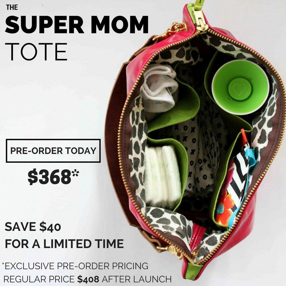 Pre-Order Pricing for our Super Mom tote - Alexis Drake