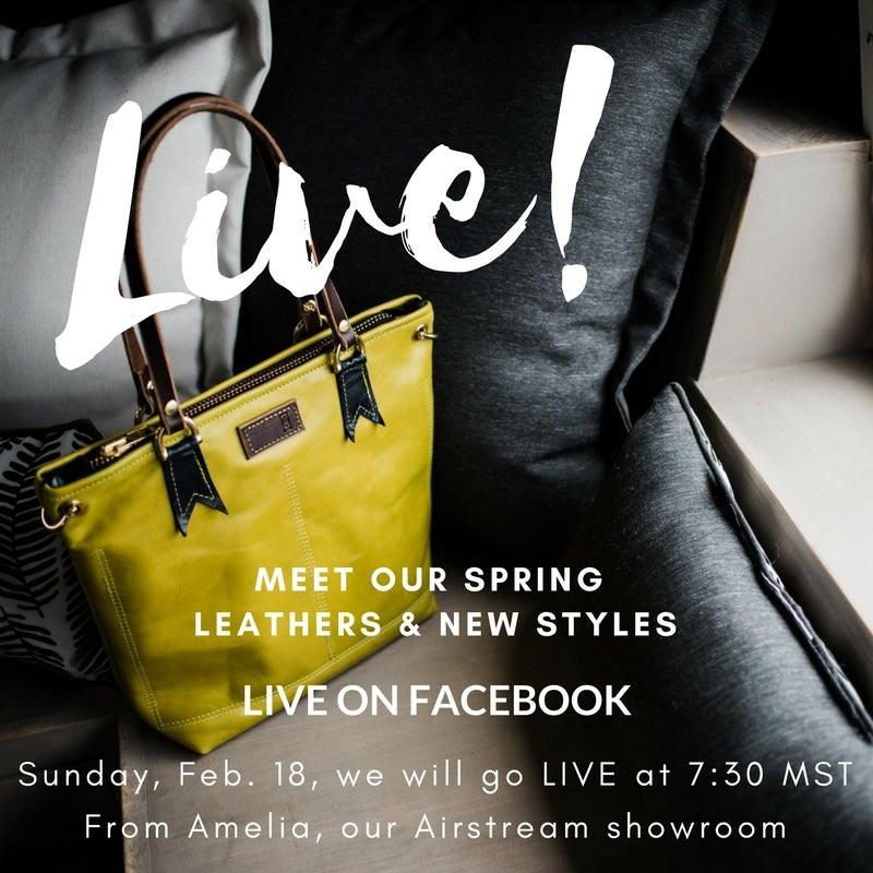 Our first Facebook LIVE event! - Alexis Drake