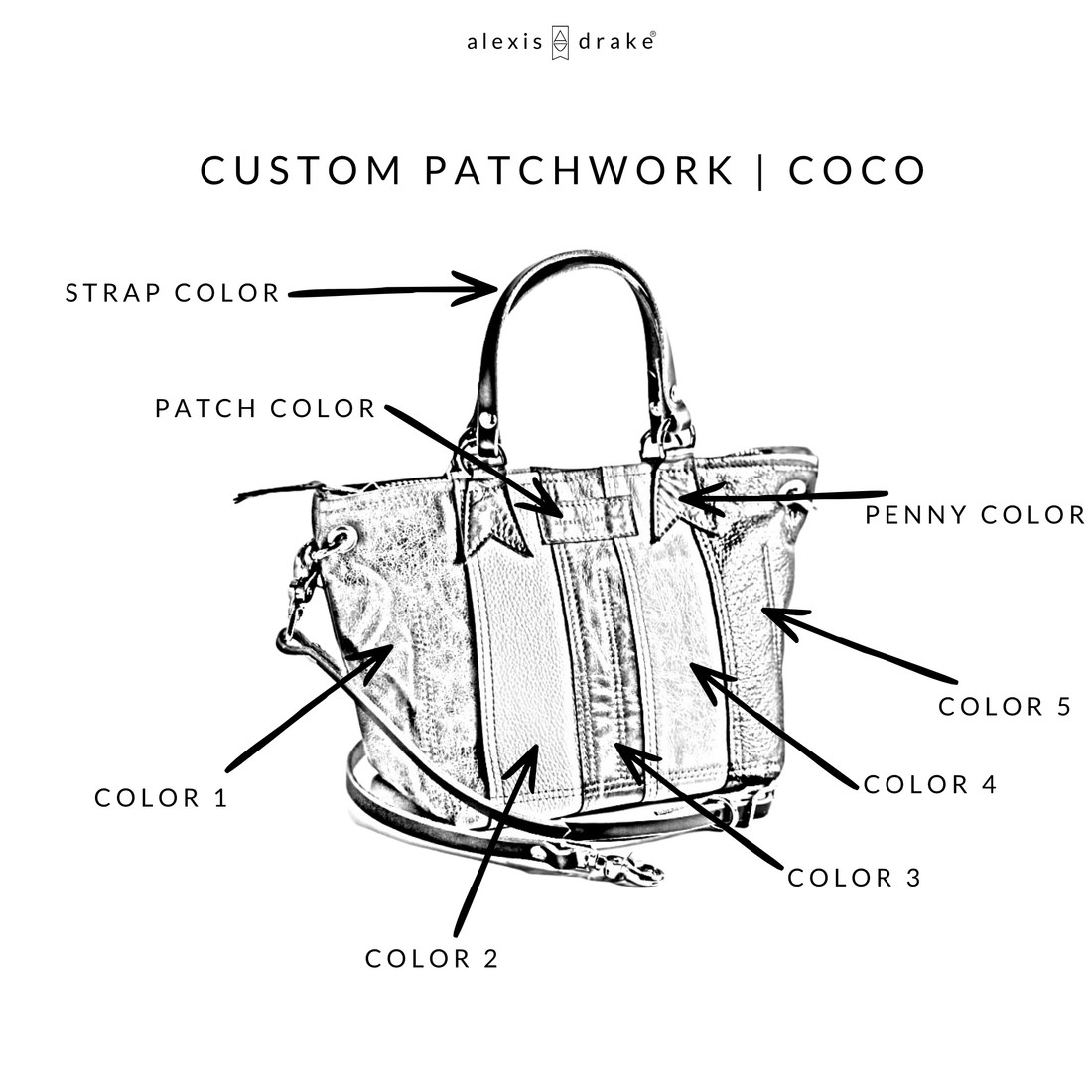 Custom Common Thread Coco Satchel + Crossbody