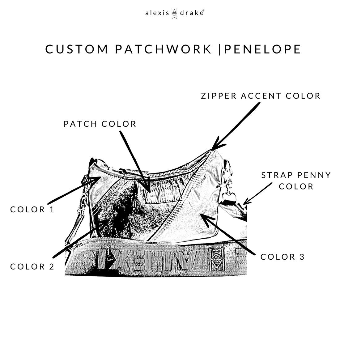 Custom Common Thread Penelope Crossbody