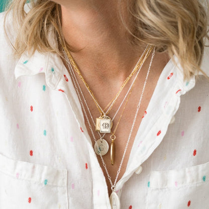 Jewelry | Heirloom Collection | Frame Tag Necklace