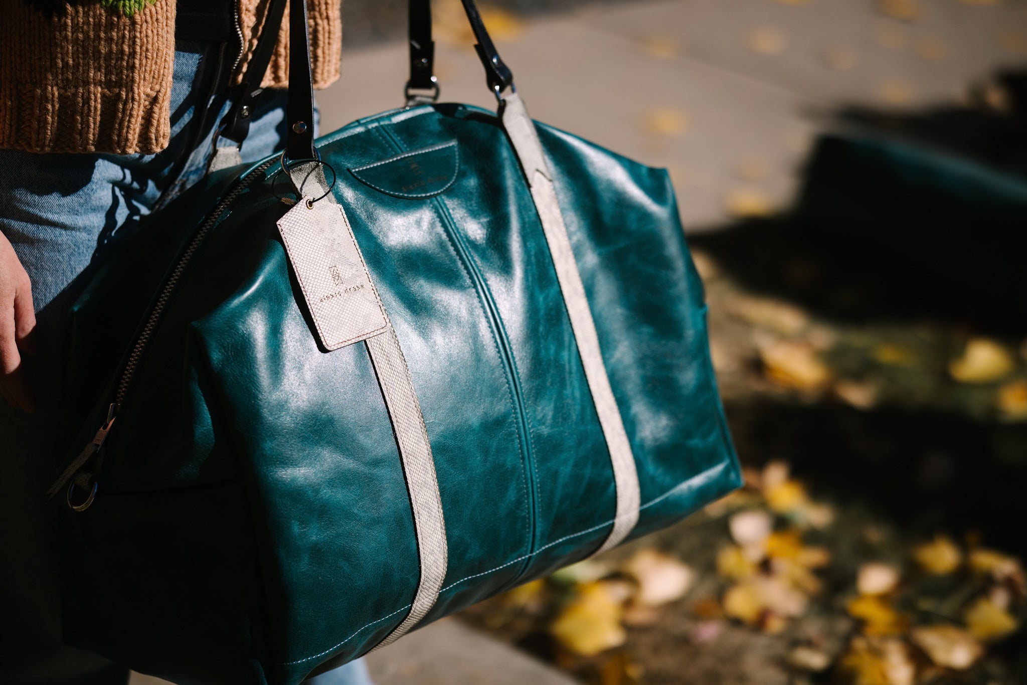 Western Woods Collection | Jackson Travel Duffel | Teal Spruce