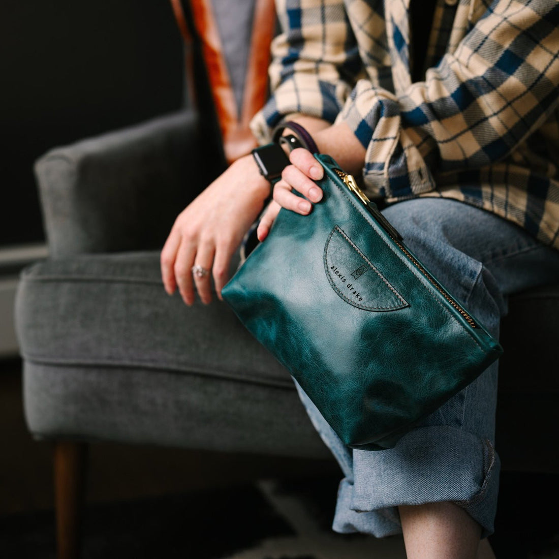 Western Woods Collection | Carry-More Clutch | Teal Spruce