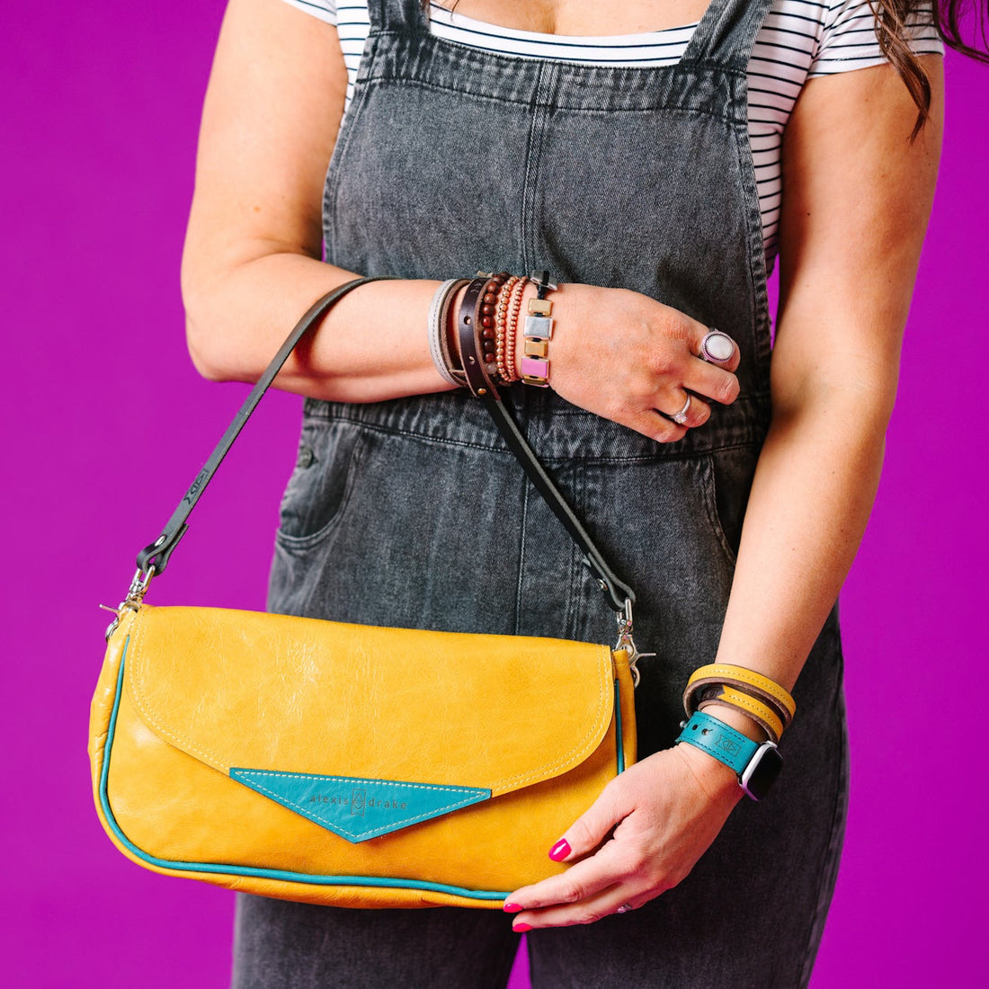 Relaxed Riviera Collection | Adri Shoulder Tote | Sunrise Yellow