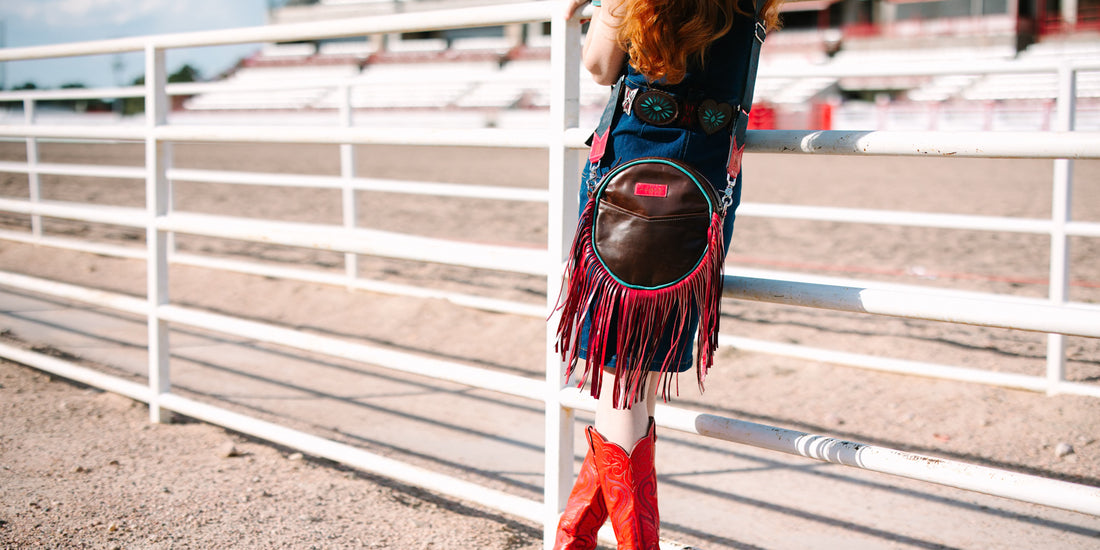 Arena Tradition Collection | Flicka Crossbody | Rocky + Wildrose