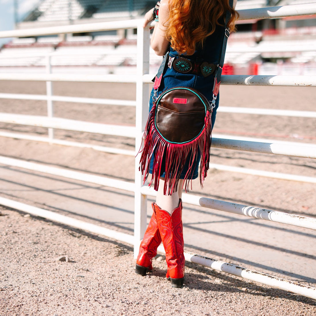 Arena Tradition Collection | Flicka Crossbody | Rocky + Wildrose