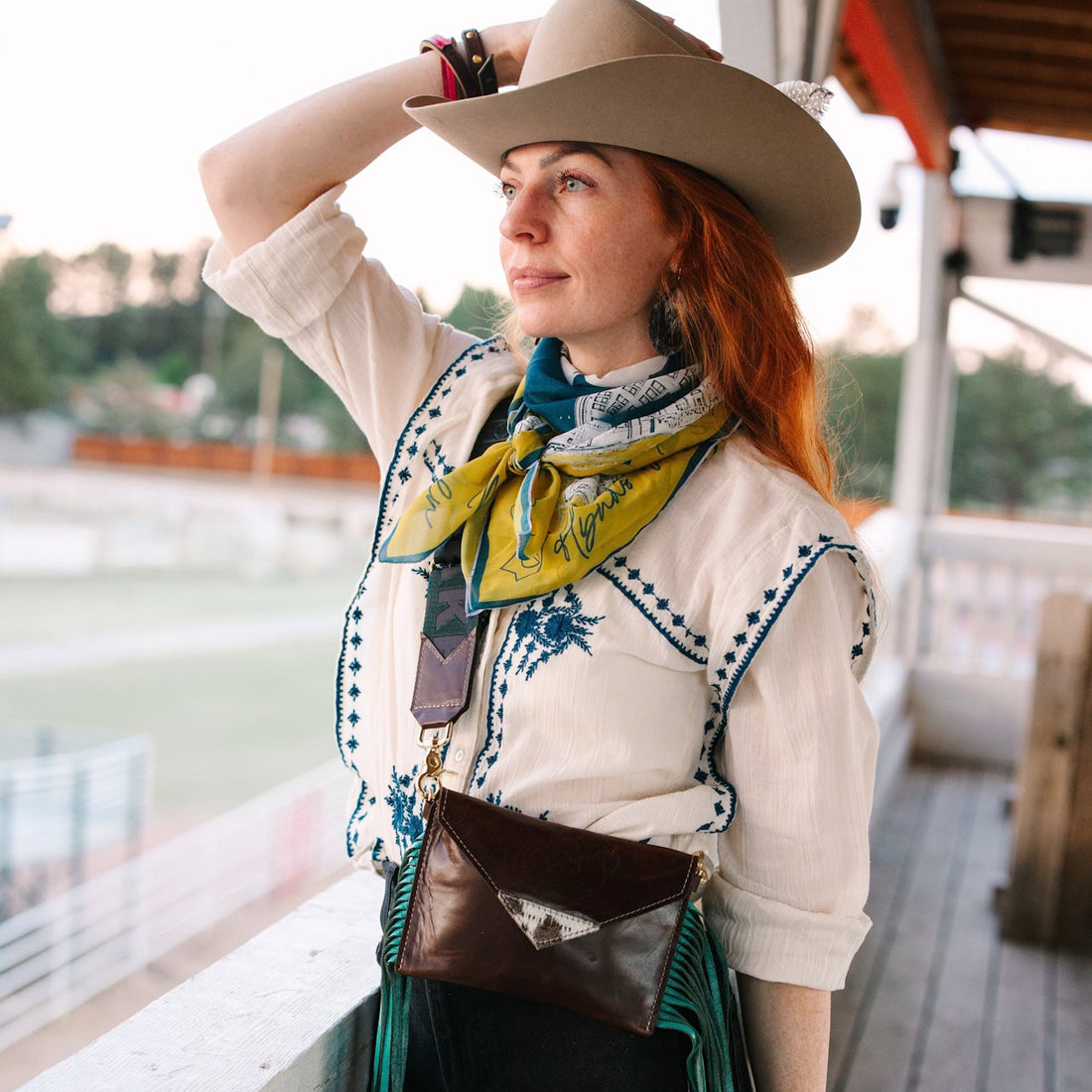 Scarf | Historic Cheyenne Downtown | Blue