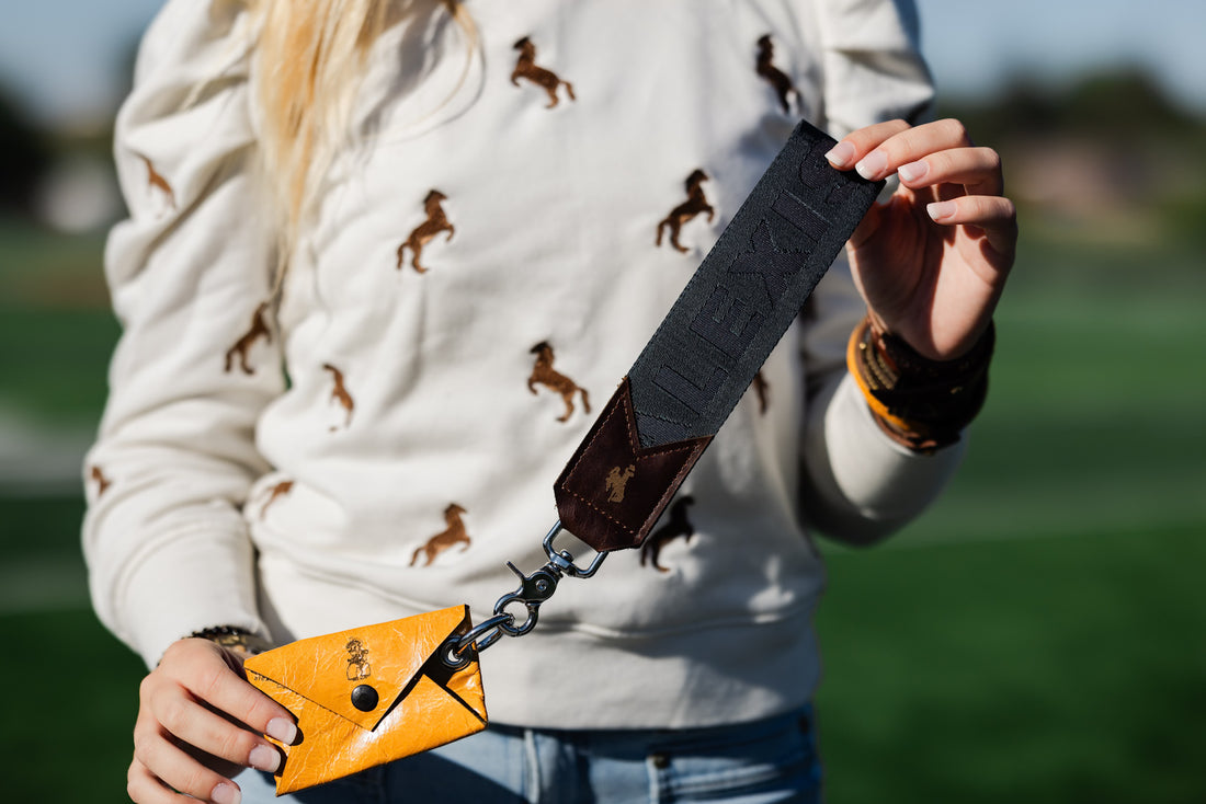 Steamboat Collection | Keychain | Leather Wallet Pouch Wristlet | Butter + Rocky