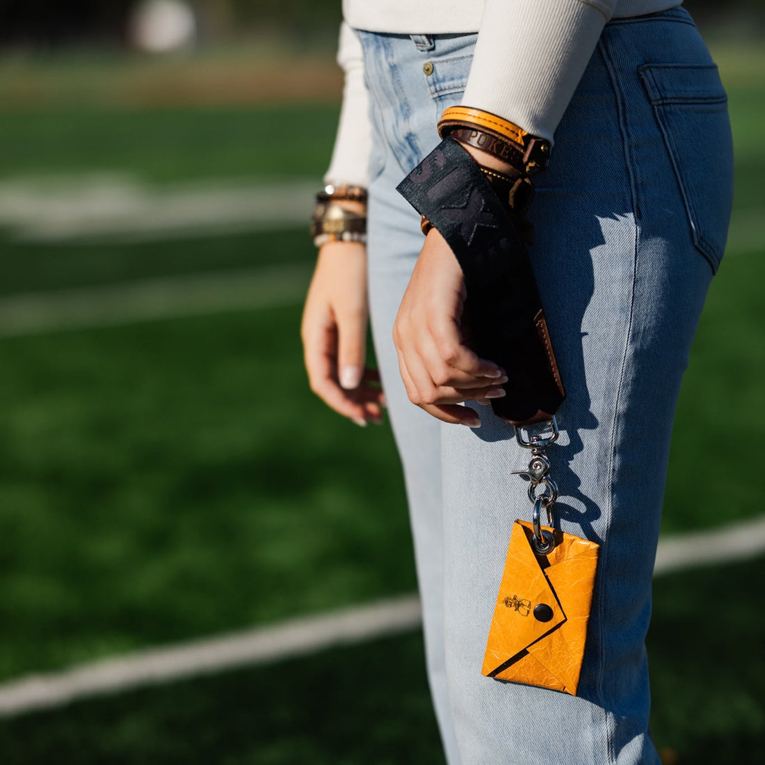 Steamboat Collection | Keychain | Leather Wallet Pouch Wristlet | Butter + Rocky