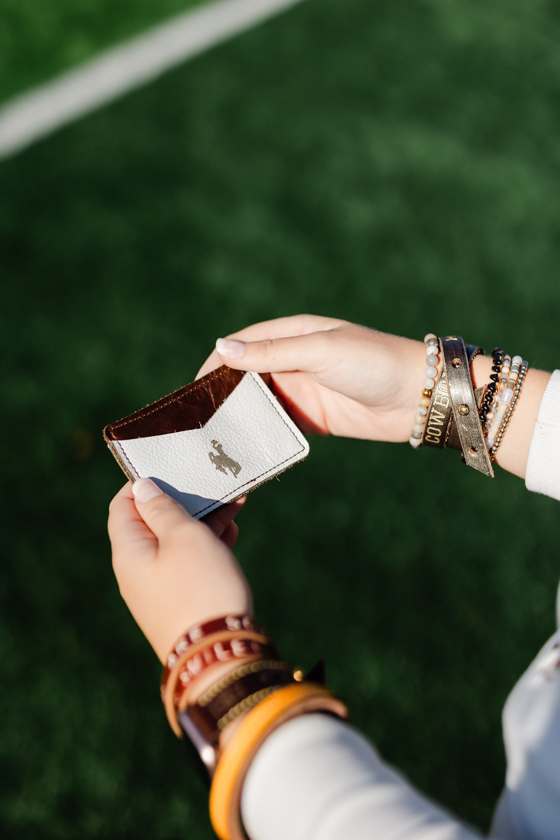 Steamboat Collection | Card Holder | Rocky + White Pebble