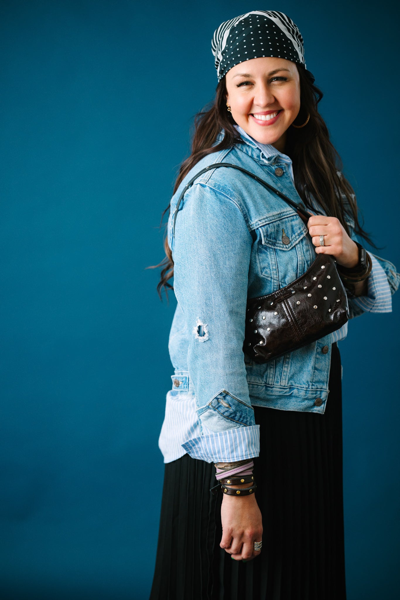 Midnight in Paris Collection | Penelope Crossbody | Chocolate Truffle