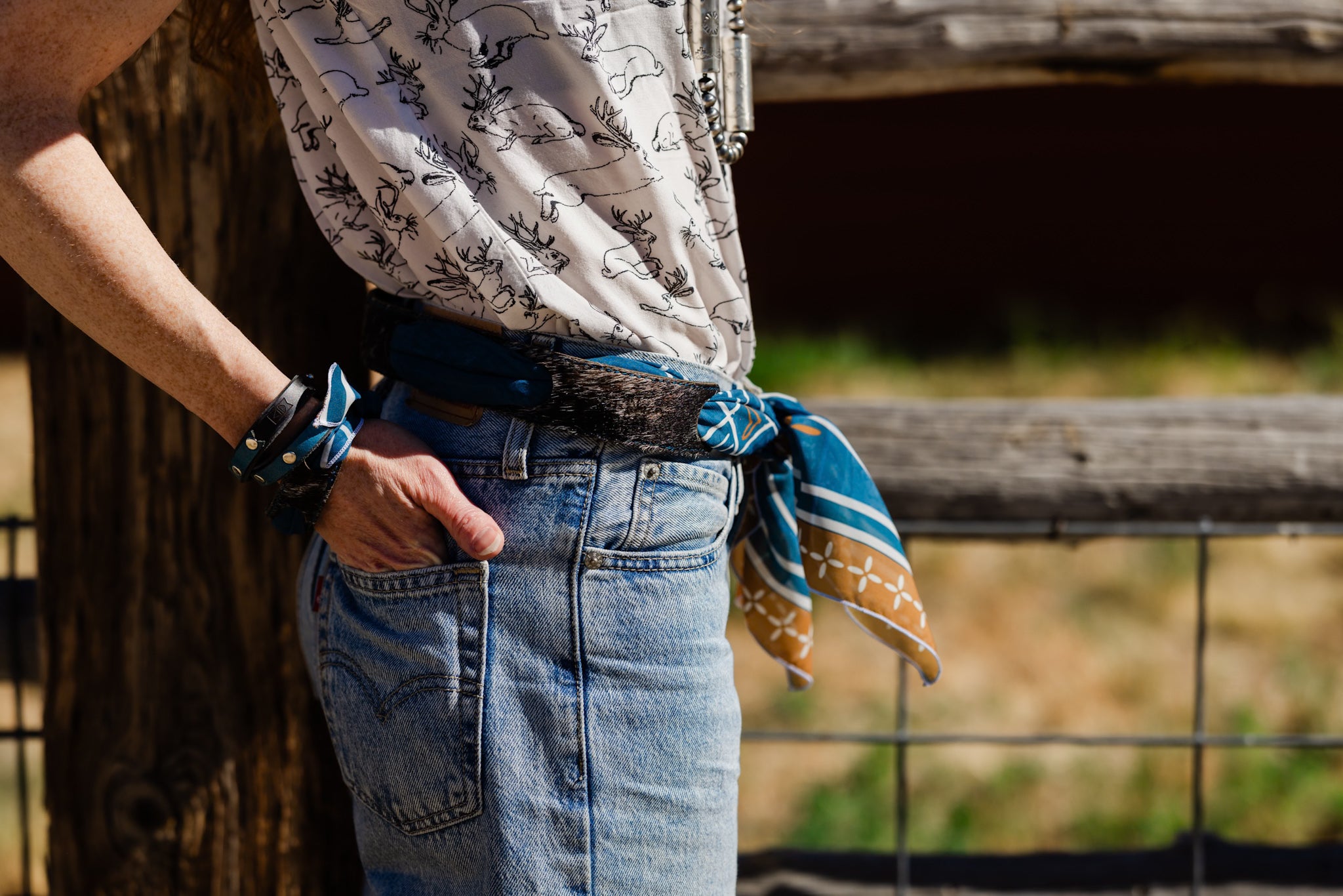 Vintage Cowgirl Collection | Jewelry | Scarf Twilly Bracelet | Various