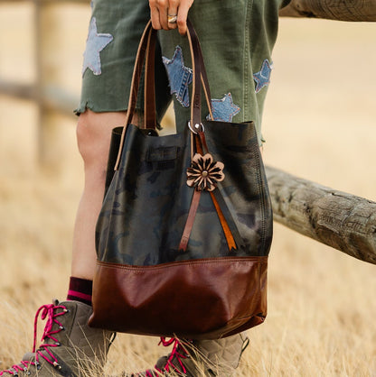 Open Range Collection | Keychain | Flower Floof Bag Charm