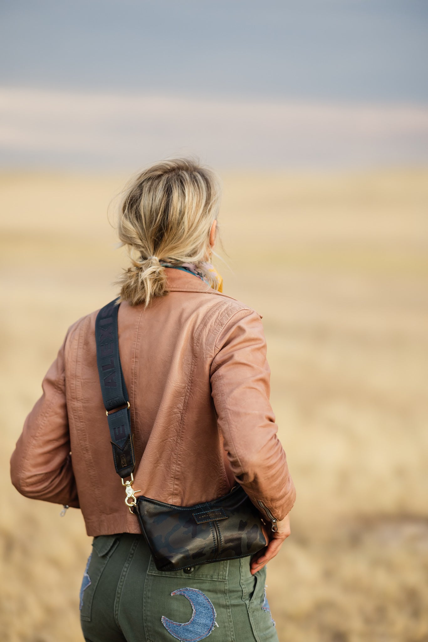 Open Range Collection | Penelope Crossbody | Camo