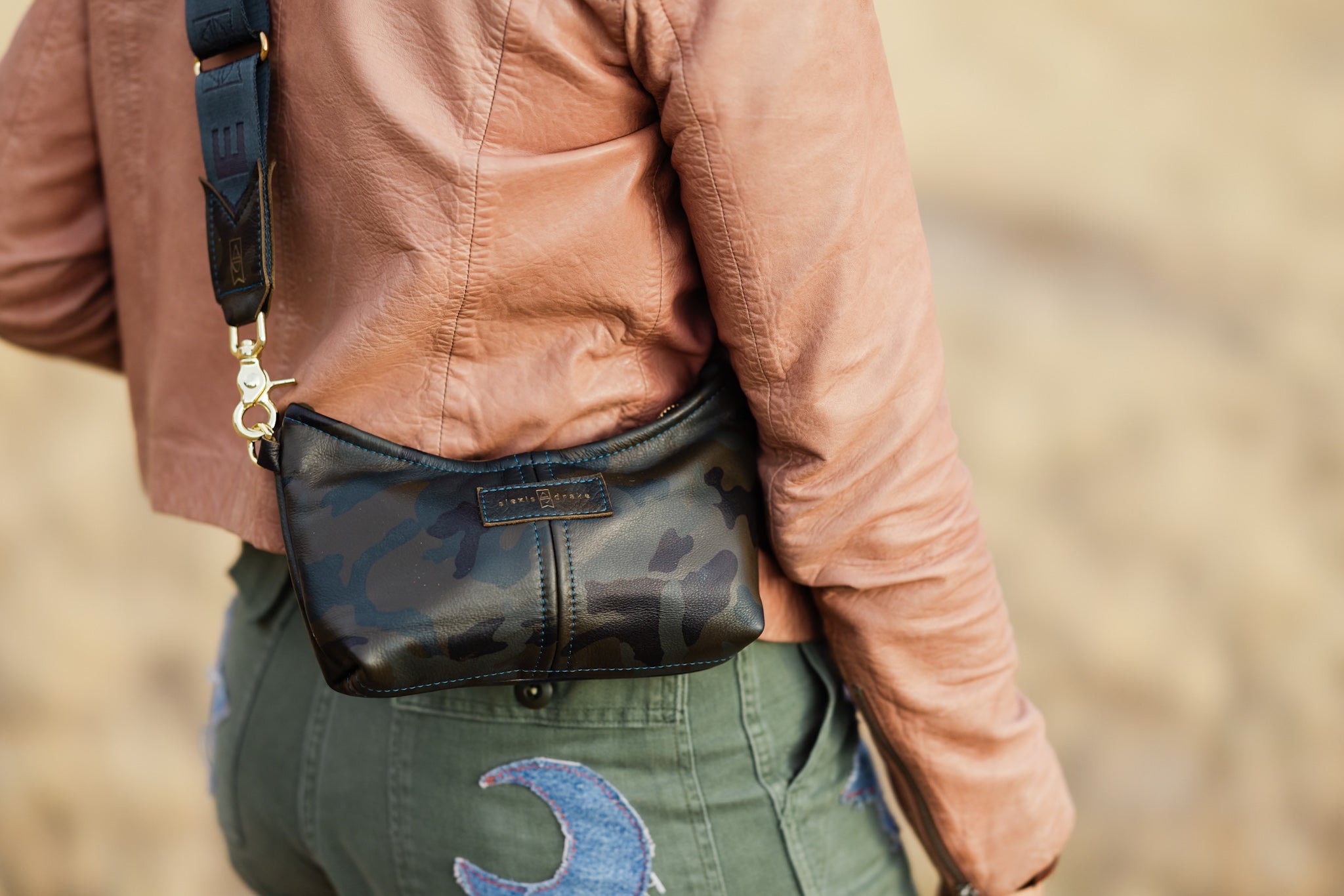 Open Range Collection | Penelope Crossbody | Camo