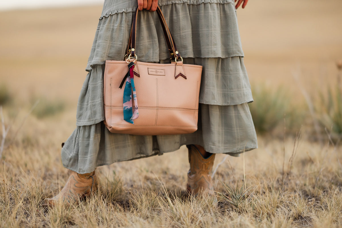 Open Range Collection | Nellie Satchel + Crossbody | Dusty Rose