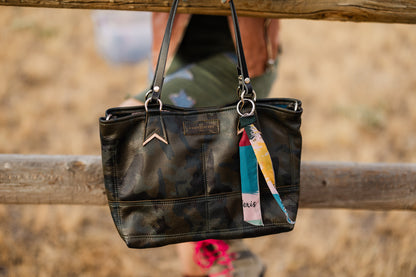 Open Range Collection | Nellie Satchel + Crossbody | Camo