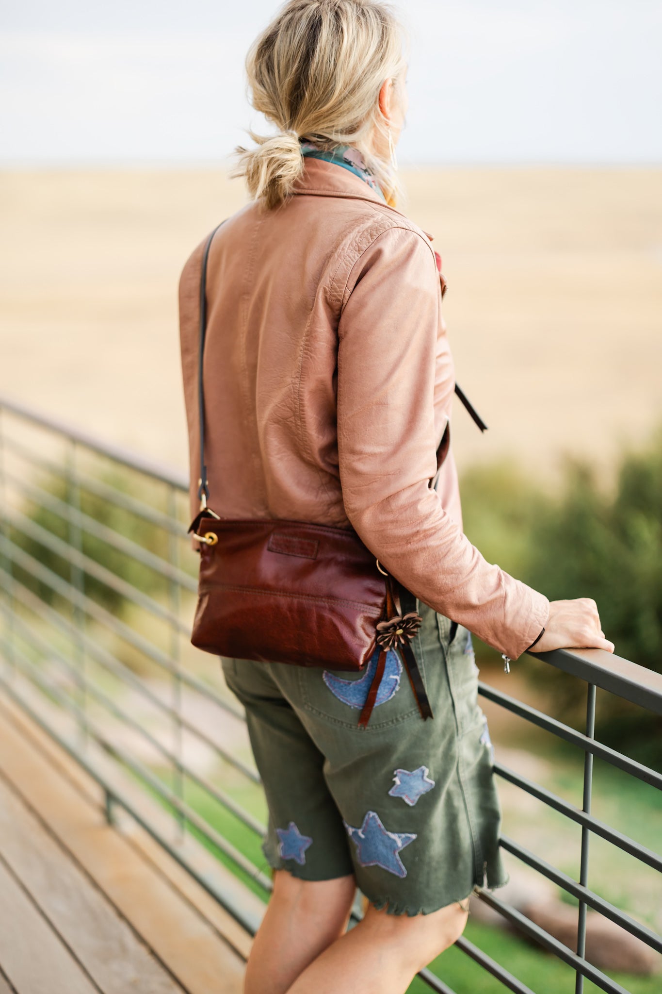 Open Range Collection | Tourist Crossbody | Rust