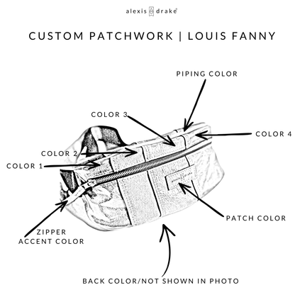 Custom Common Thread Louie Fanny Crossbody