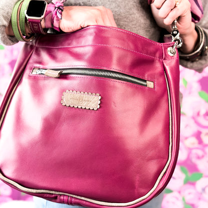 Wild Bloom Collection | Esther Shoulder Tote | Orchid