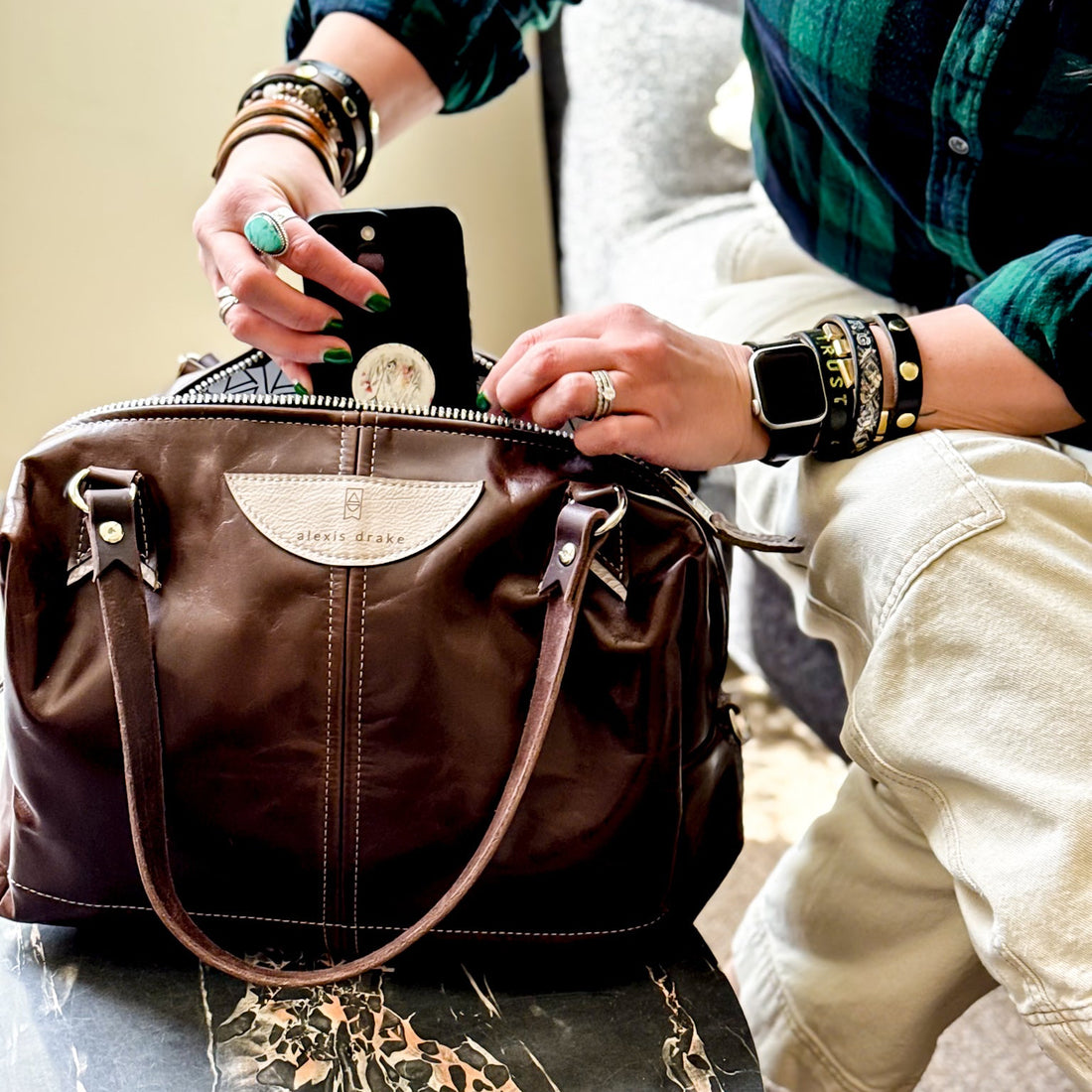 Everyday Collection | Eliza Traveler Tote | Rocky