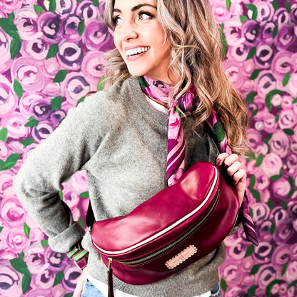Wild Bloom Collection | Louie Fanny Crossbody | Orchid