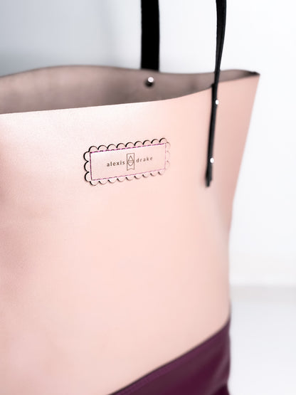 Wild Bloom Collection | Market Tote | Rosewater Pink + Orchid
