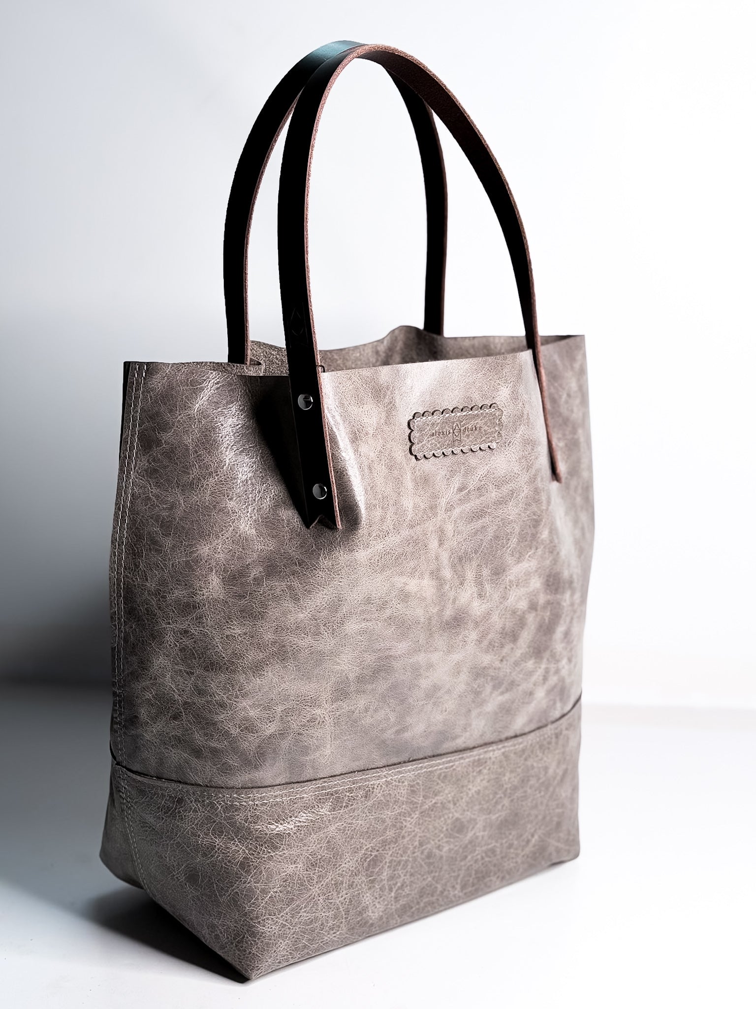 Wild Bloom Collection | Market Tote | Fog