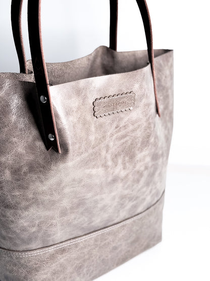 Wild Bloom Collection | Market Tote | Fog