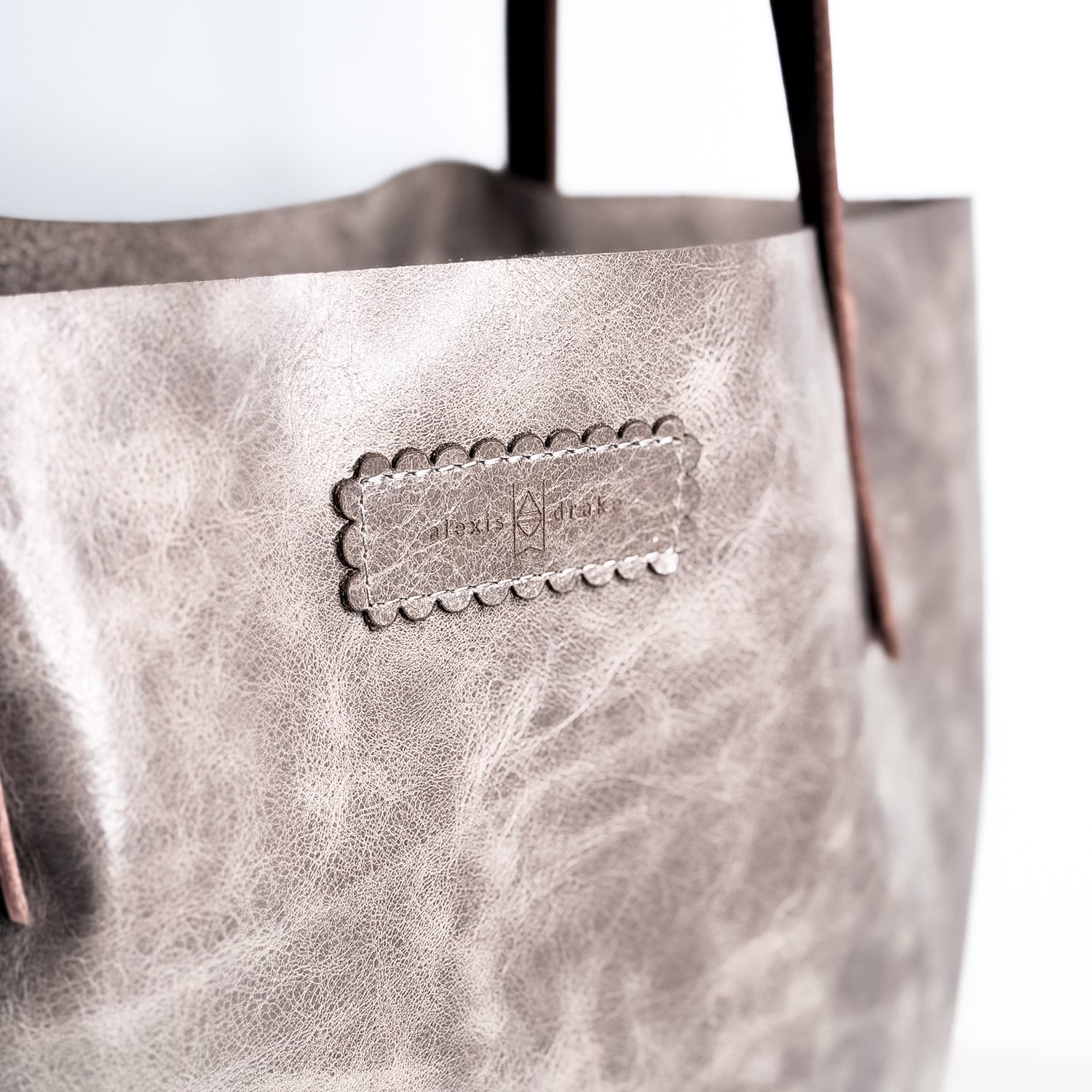 Wild Bloom Collection | Market Tote | Fog