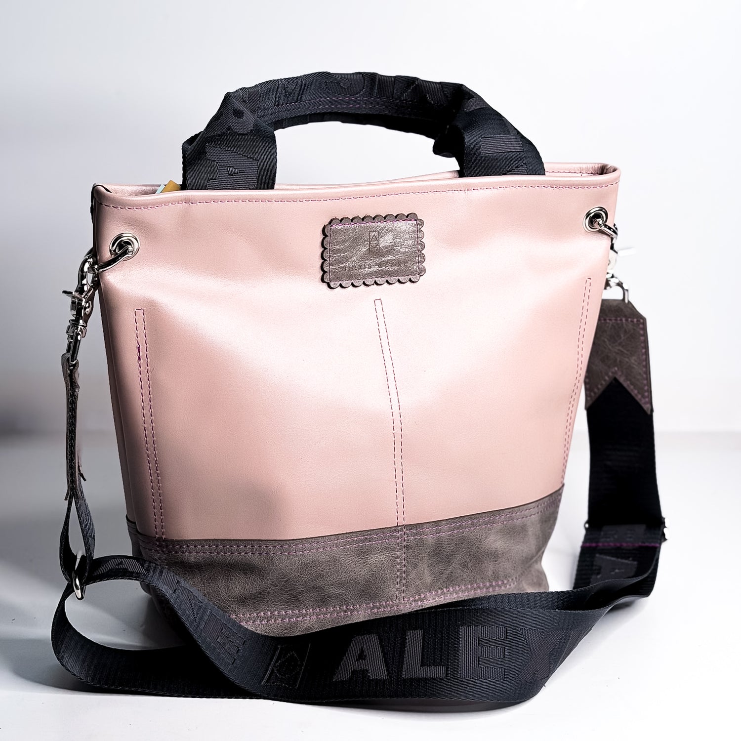 Wild Bloom Collection | Tivoli Shoulder Tote | Rosewater Pink + Fog