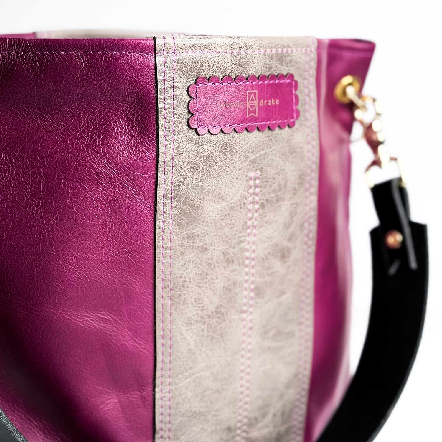 Wild Bloom Collection | Tivoli Shoulder Tote | Orchid + Fog