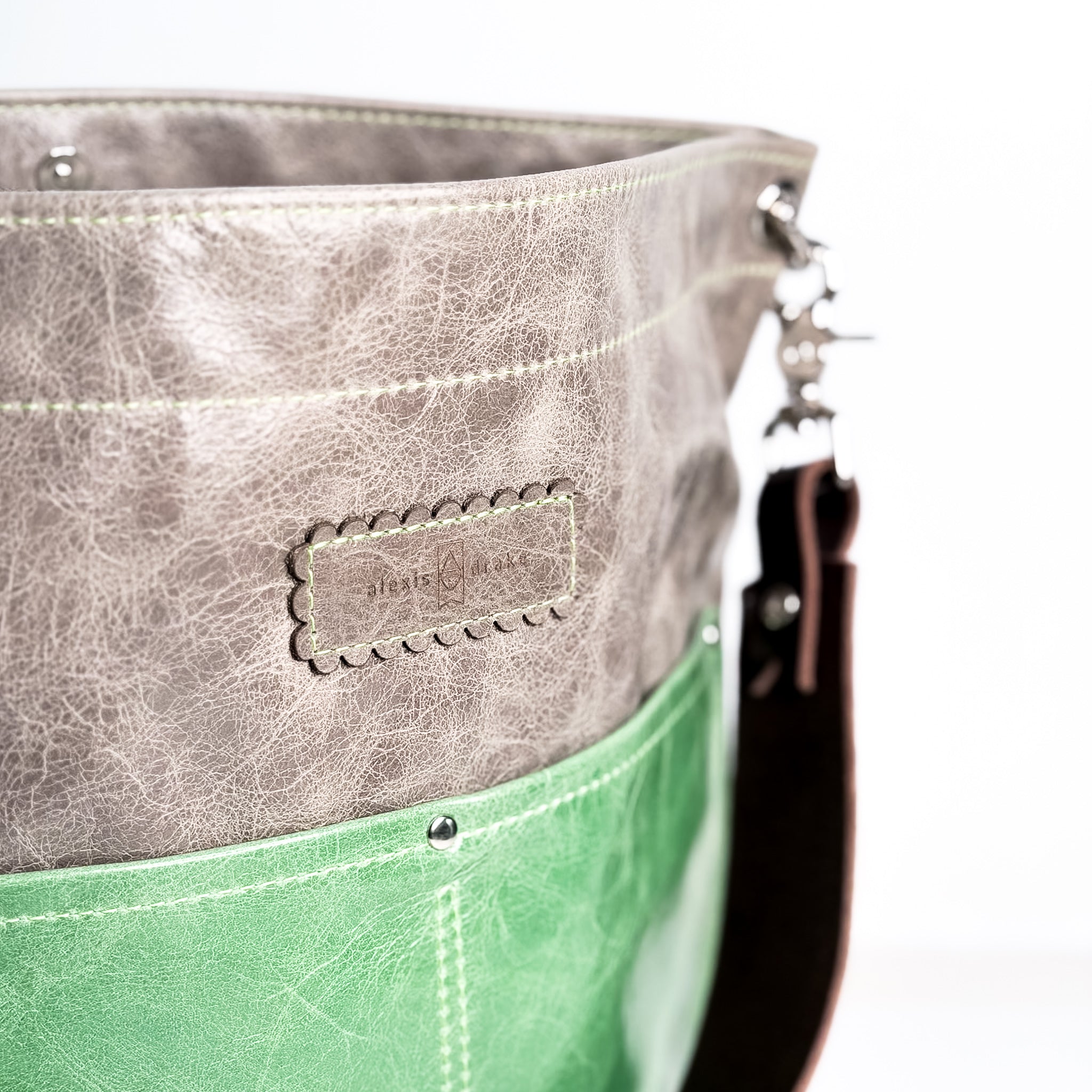 Wild Bloom Collection | Train Shoulder Tote | Fog + Ivy