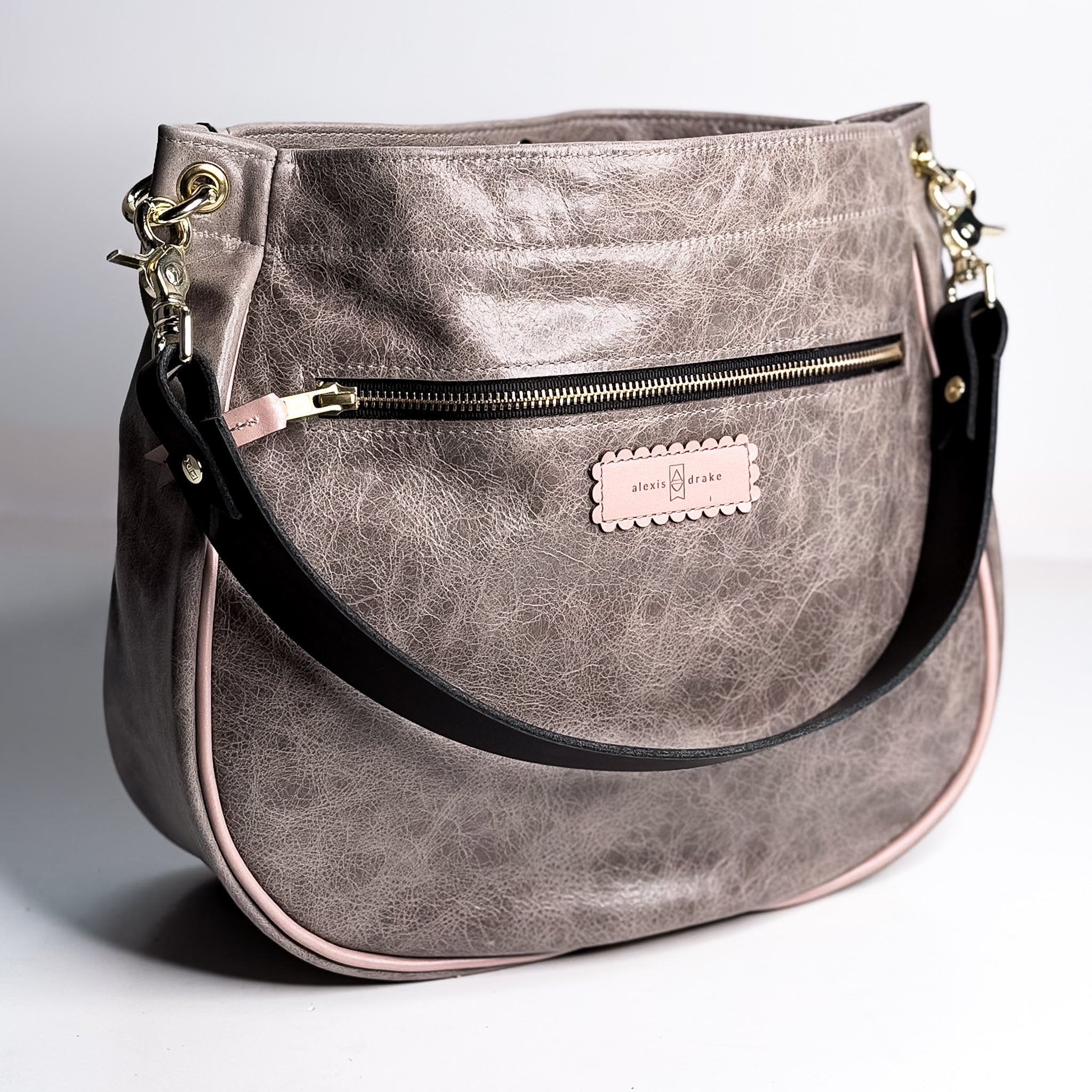 Wild Bloom Collection | Esther Shoulder Tote | Fog