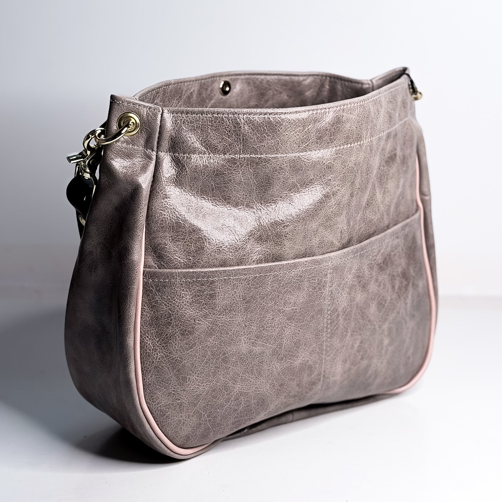 Wild Bloom Collection | Esther Shoulder Tote | Fog