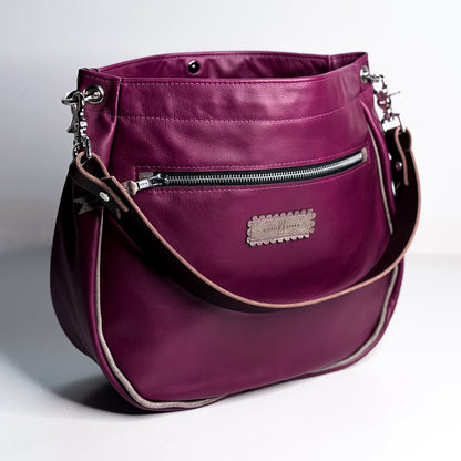 Wild Bloom Collection | Esther Shoulder Tote | Orchid