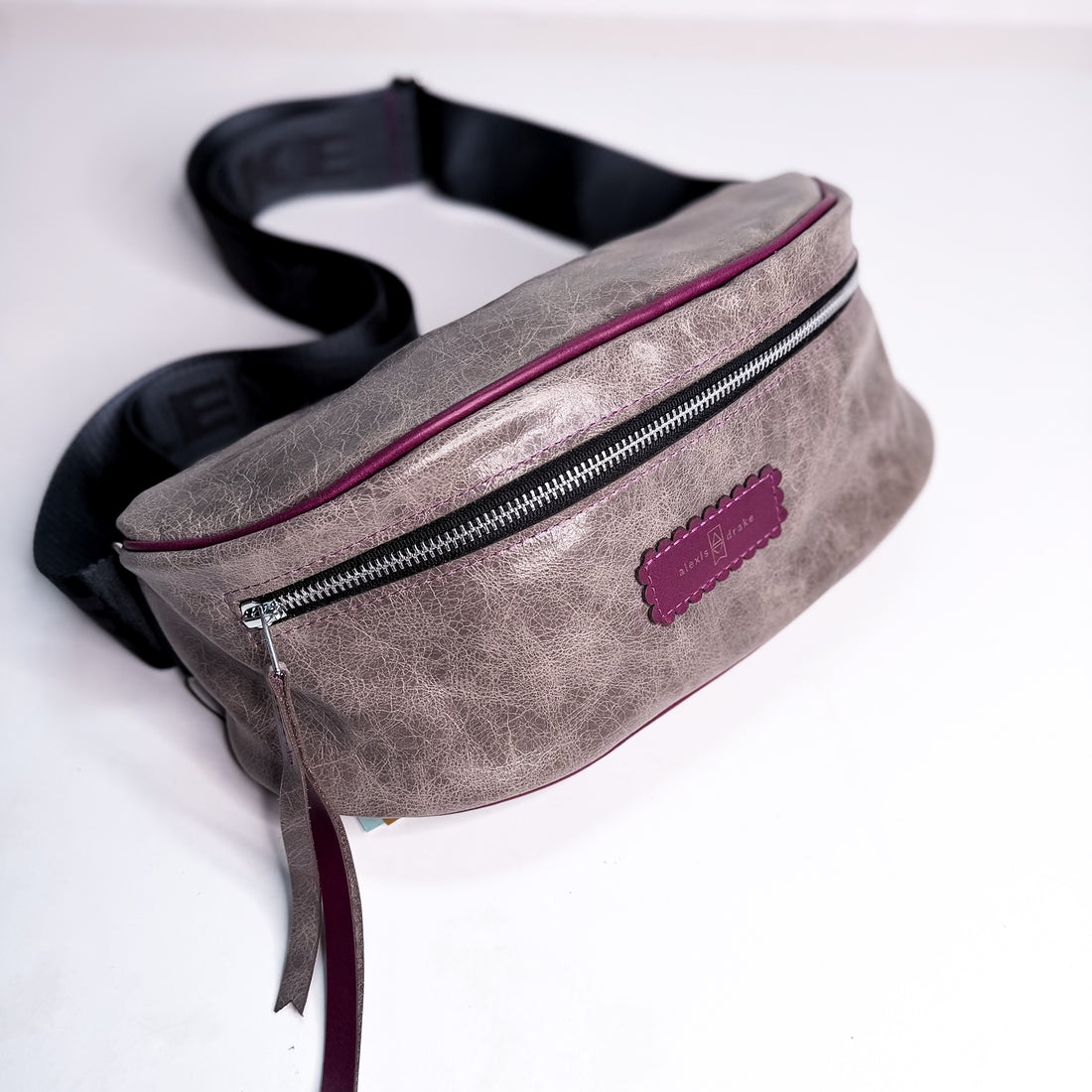 Wild Bloom Collection | Louie Fanny Crossbody | Fog + Orchid