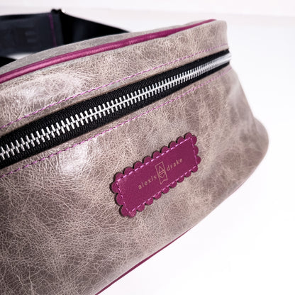 Wild Bloom Collection | Louie Fanny Crossbody | Fog + Orchid