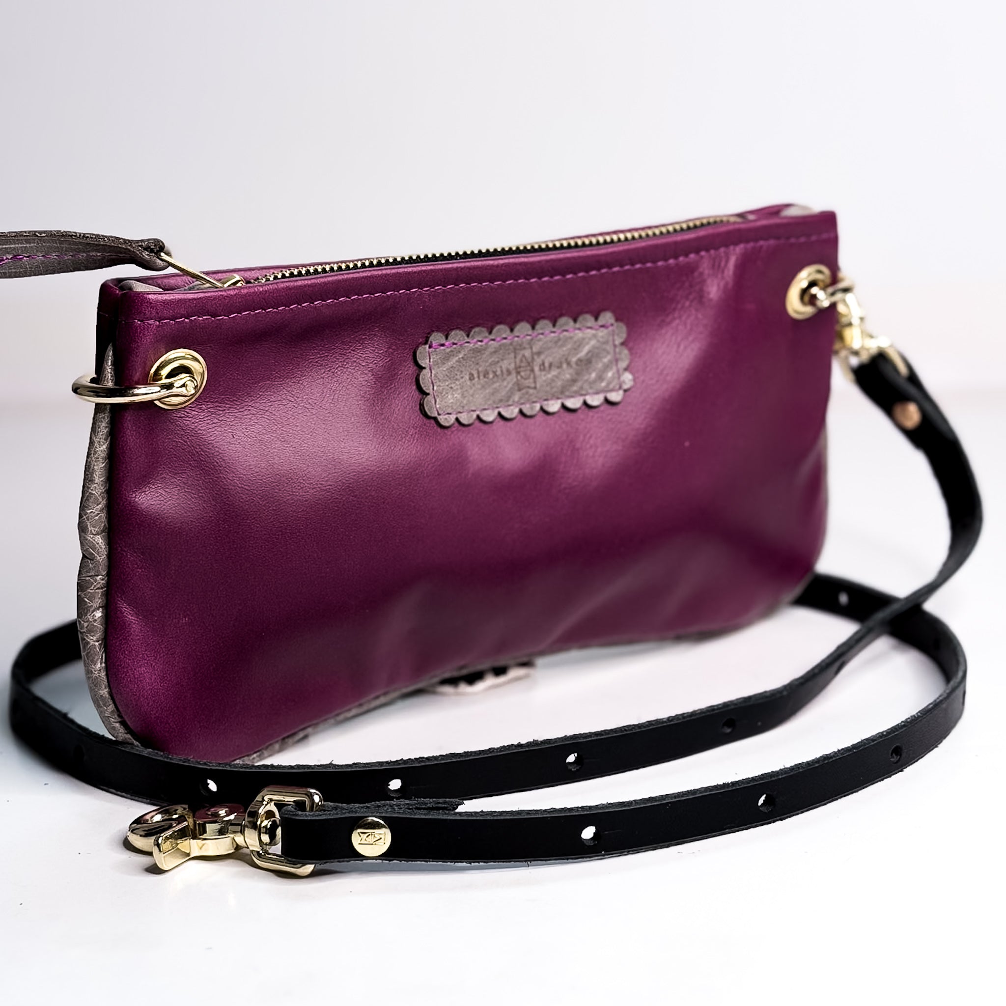 Wild Bloom Collection | Belt Bag Clutch + Crossbody | Orchid + Fog