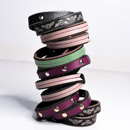 Wild Bloom Collection | Jewelry | Double Wrap Bracelet | Various