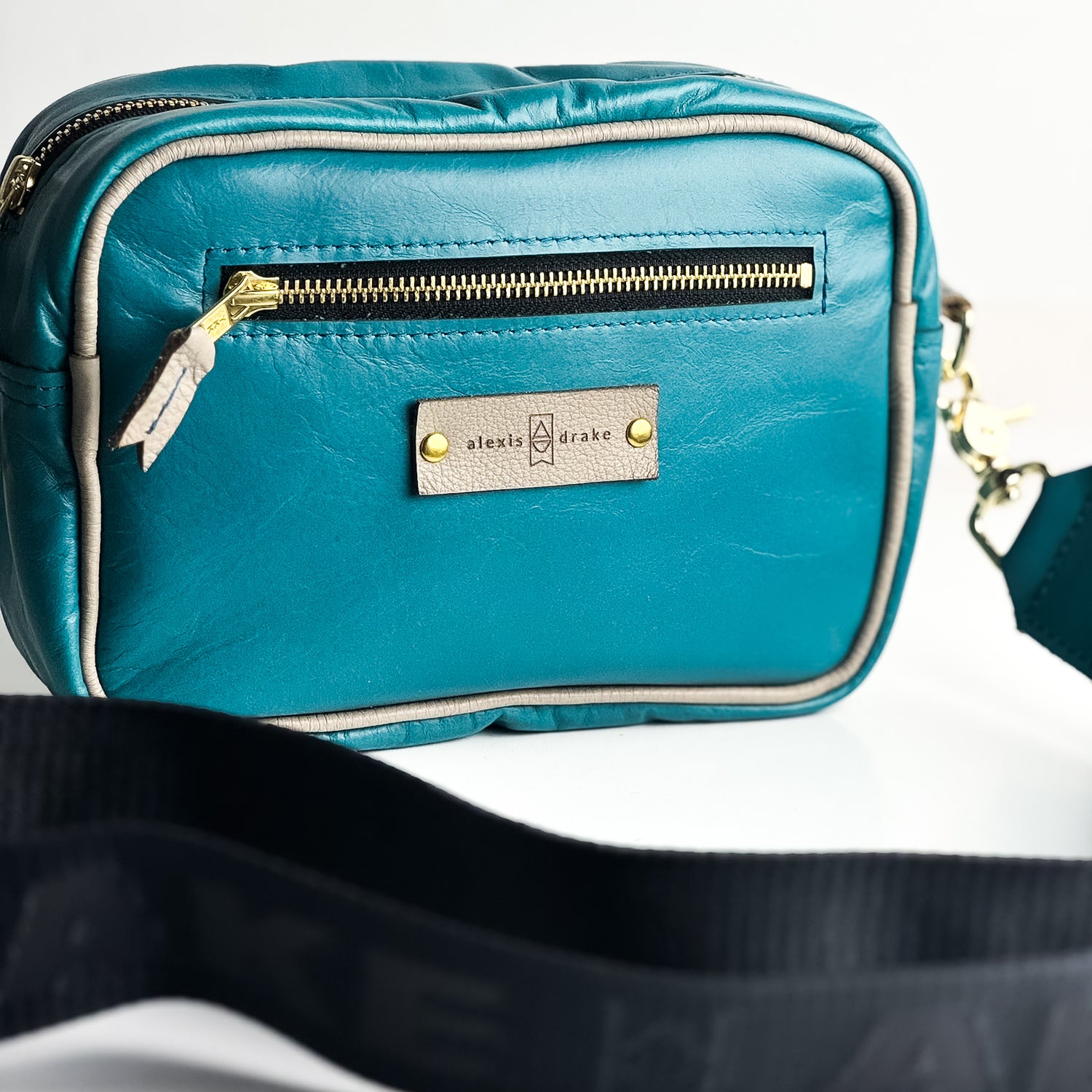 Relaxed Riviera Collection | Maeve Crossbody | Lagoon Blue