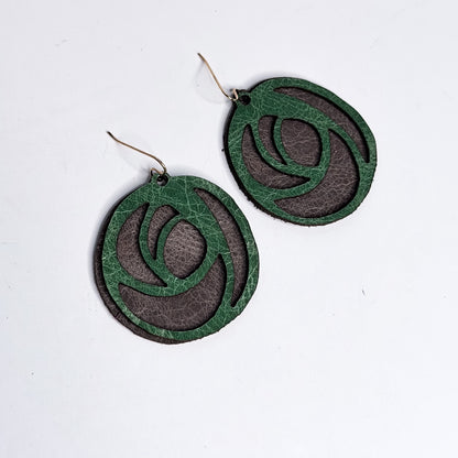 Wild Bloom Collection | Jewelry | Posy Leather Earrings | Various