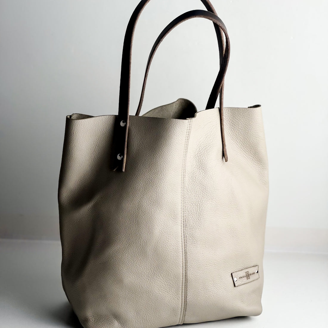 Relaxed Riviera Collection | Market Tote |  Linen Gray
