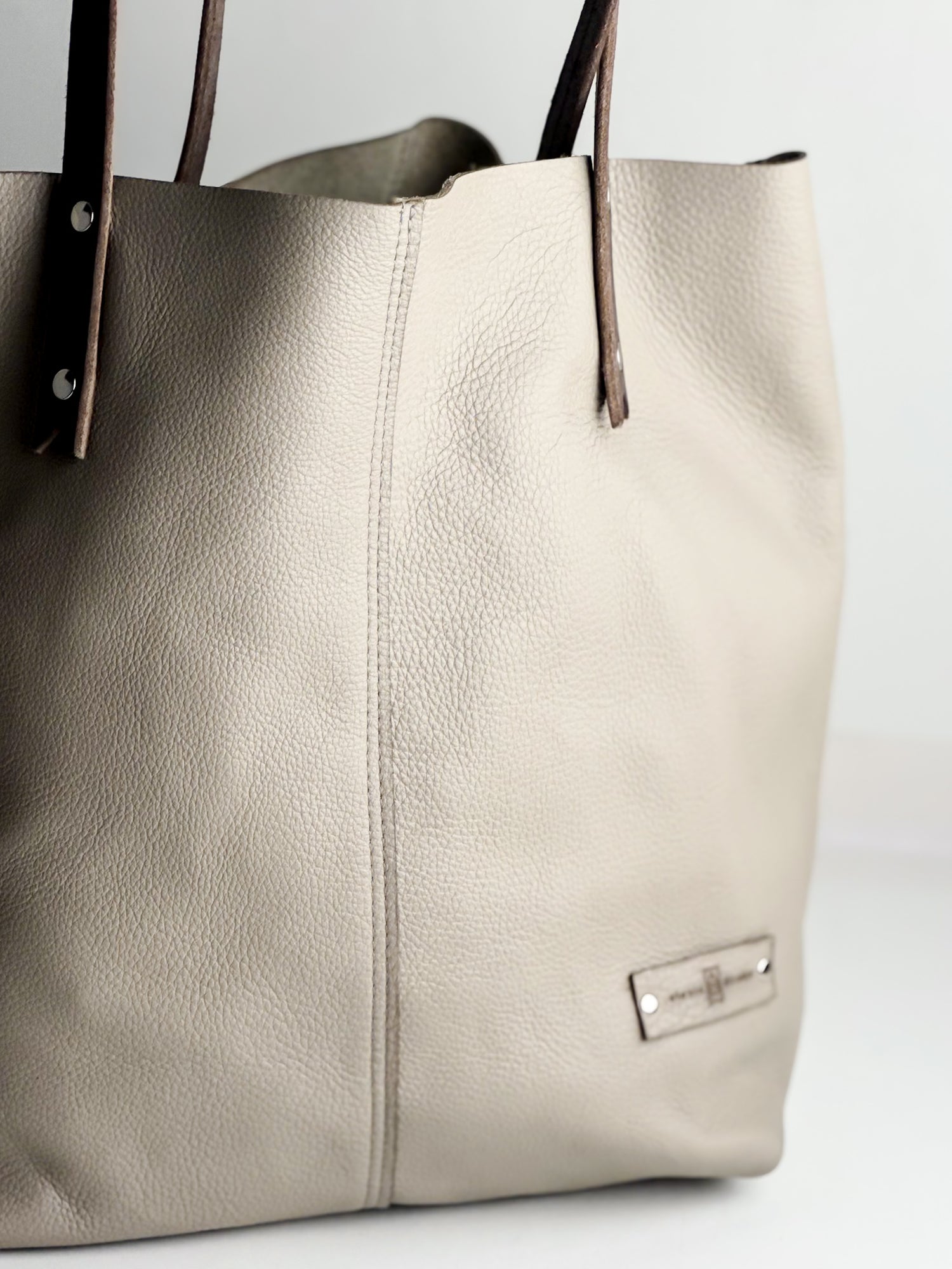Relaxed Riviera Collection | Market Tote |  Linen Gray