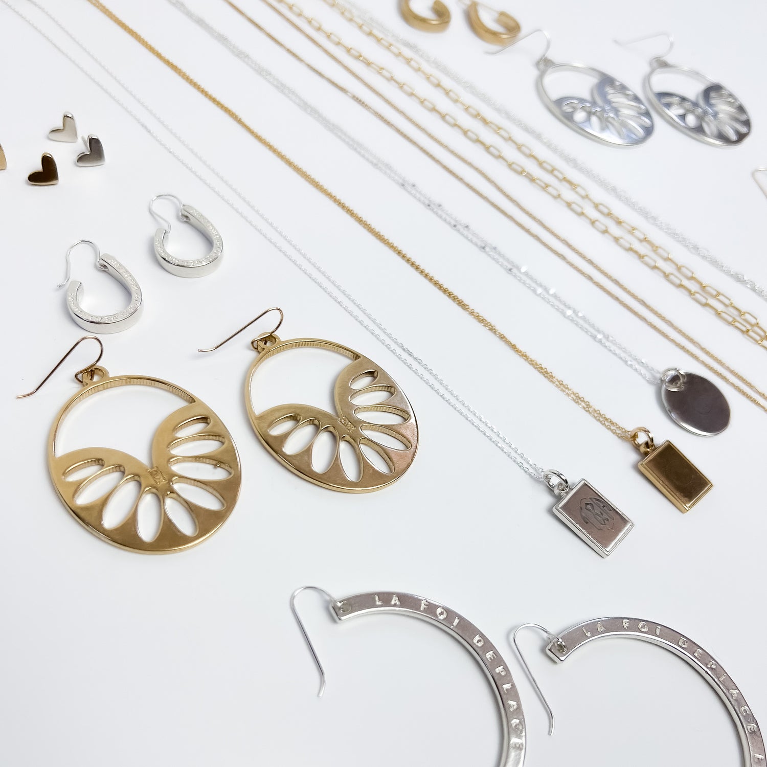 Jewelry | Heirloom Collection | Flower Dangle Earrings