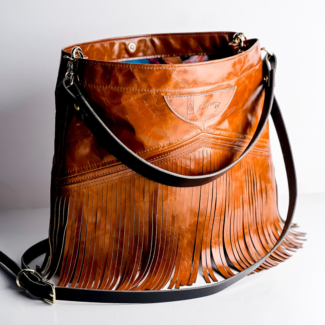 XO Collection | Eleanor Shoulder Tote | Whiskey + Fringe