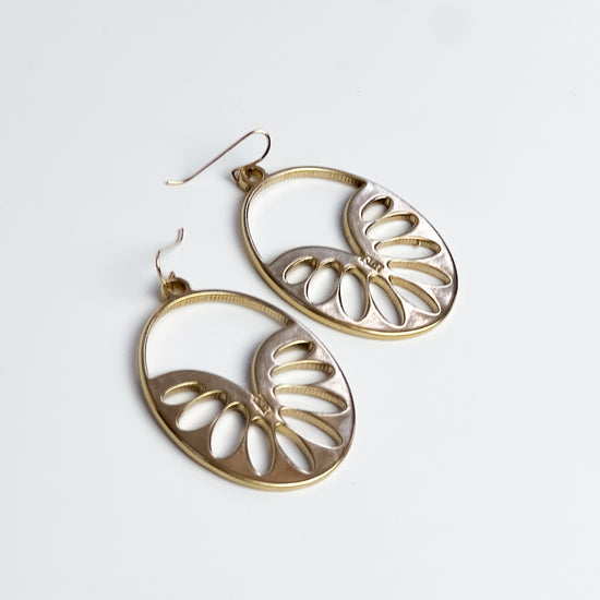 Jewelry | Heirloom Collection | Flower Dangle Earrings